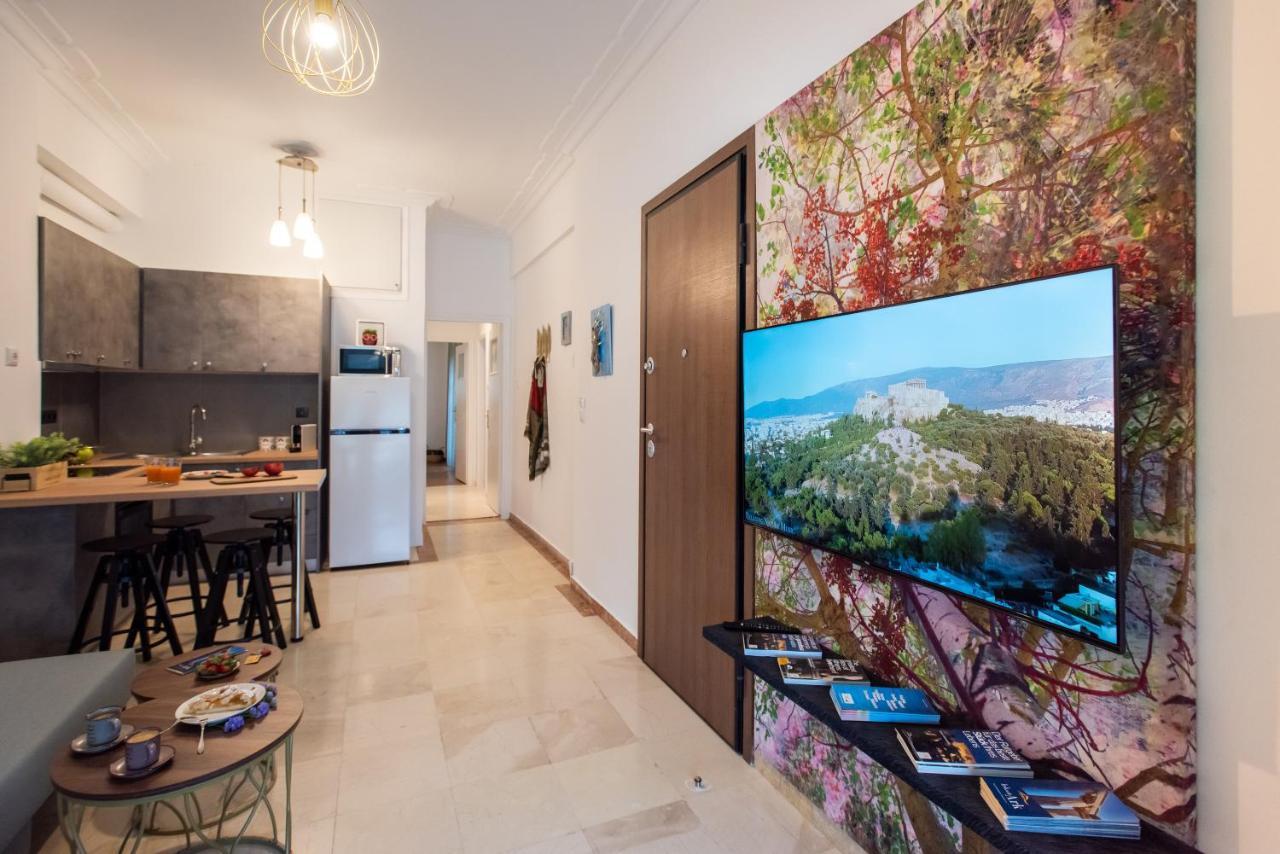 אתונה Blue Ark Boho Stay At Acropolis מראה חיצוני תמונה